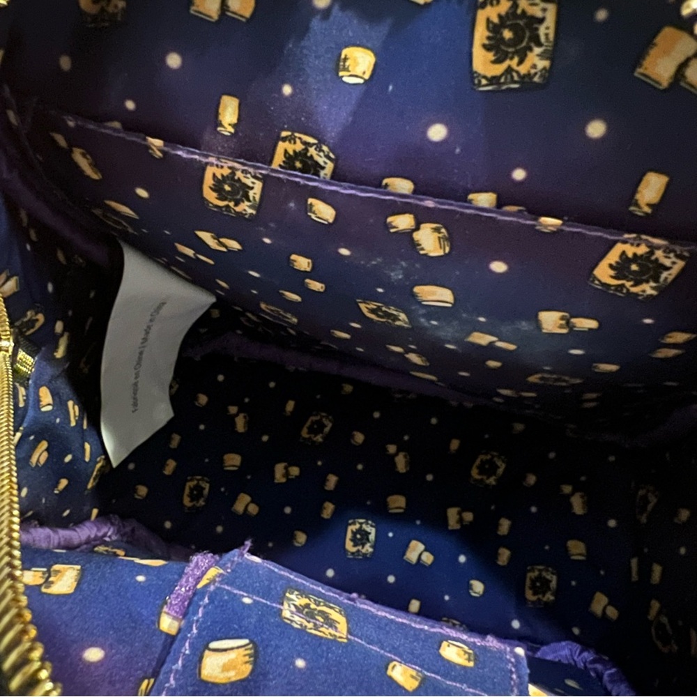 Loungefly- Disney Tangled Lanterns Light-Up Mini backpack